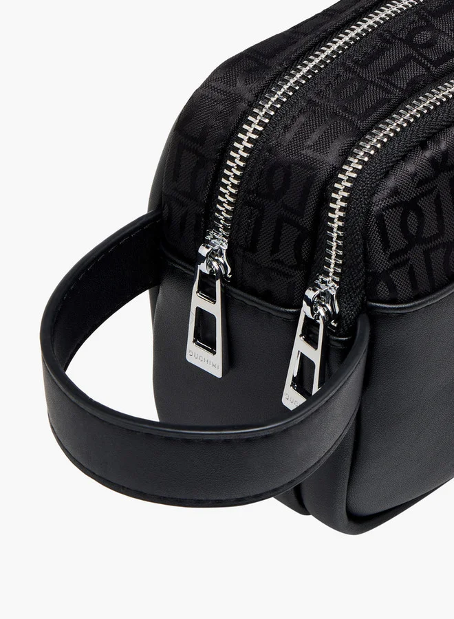 DUCHINI  Men Monogram Print Pouch  | Best Price UAE